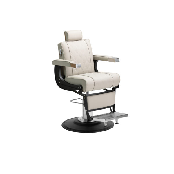 Fauteuil gris pas cher pour salon barber et salon de coiffure